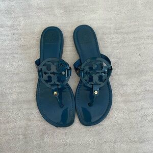 Tory burch miller patent sandal